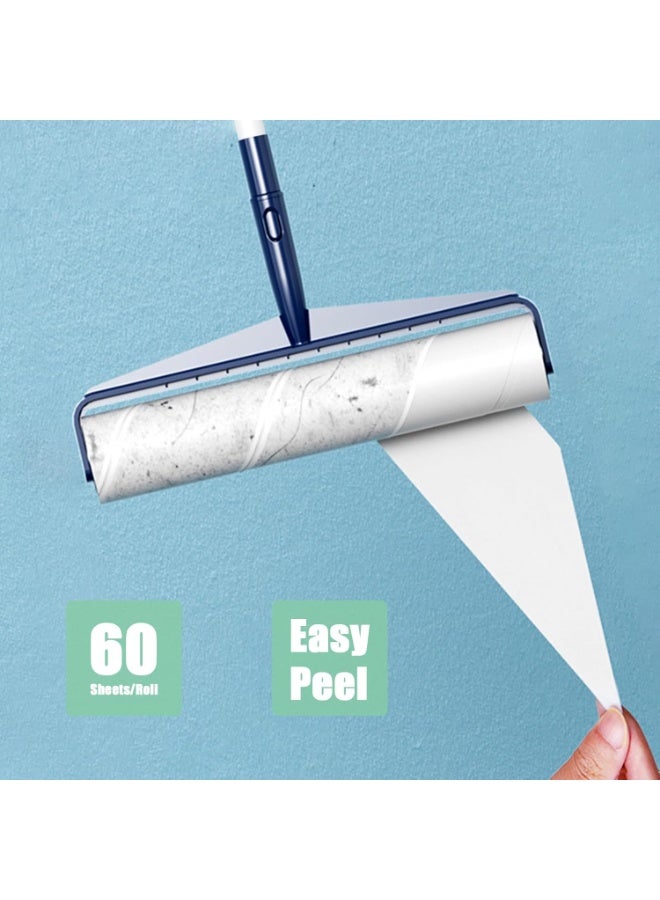 مواد ملء الأسطوانة القطنية الكبيرة ، مواد ملء الأسطوانة القطنية الواسعة جداً ، تستخدم لإزالة شعر الحيوانات الأليفة ، الأرضيات المنزلية ، السجاد ، الملابس ، تنظيف الأريكة - Image 5